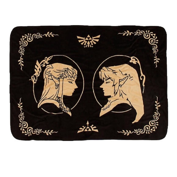 Bioworld Accessories New Legend Of Zelda Plush Throw Blanket Poshmark